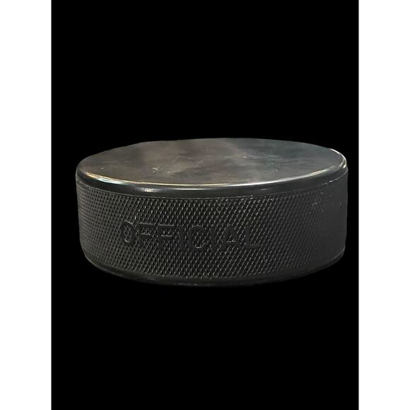 Vintage Detroit Vipers September 30 1994 Inaugural Game Hockey Puck with Bag - Picture 2 of 5